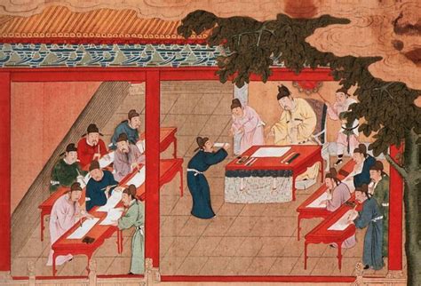 how old are men when they take the examinations china